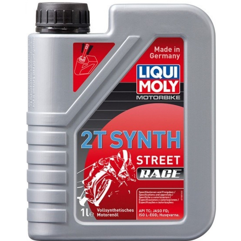 Λάδι κινητήρα LIQUI MOLY Motorbike 2T Synth Race 1 λίτρο
