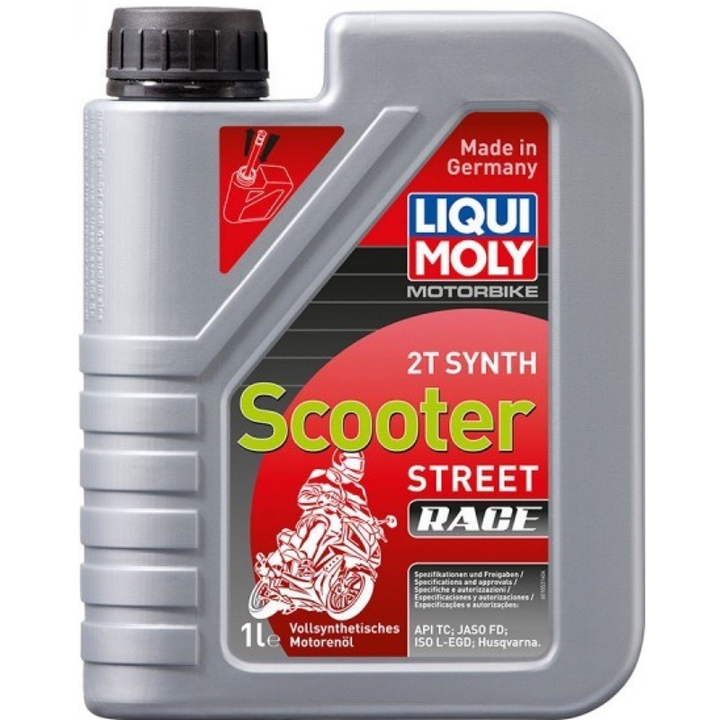 Λάδι κινητήρα LIQUI MOLY για μοτοσικλέτες 2T Synth Scooter Race 1 l