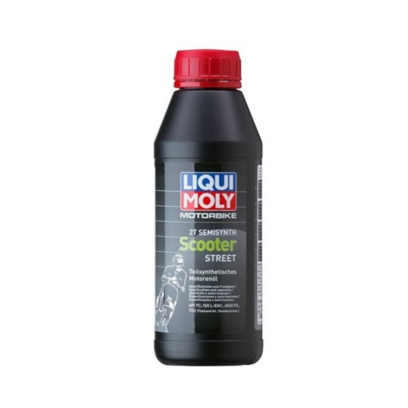 Λάδι κινητήρα LIQUI MOLY Μοτοσικλέτα 2T Semisynth Scooter 500 ml