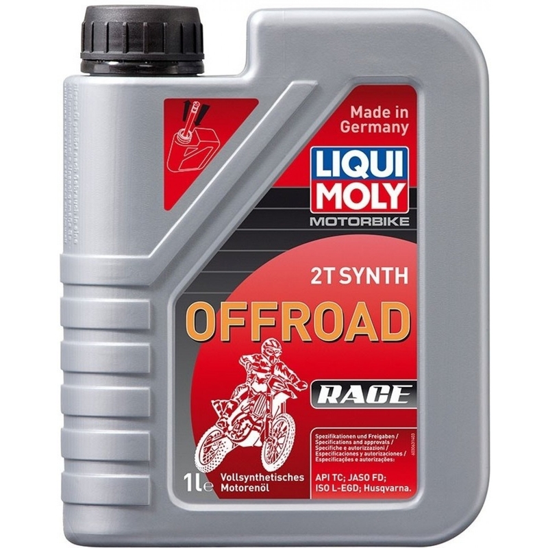 Λάδι κινητήρα LIQUI MOLY Motorbike 2T Synth Offroad Race 1 l