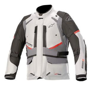 Alpinestars Andes Drystar γκρι-μαύρο-κόκκινο μπουφάν μοτοσικλέτας