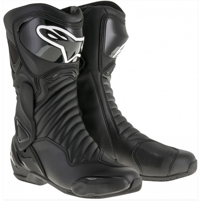 Alpinestars S-MX 6 μπότες μοτοσικλέτας μαύρες προσφορά