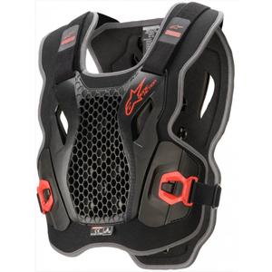 Alpinestars Bionic Action προστατευτικό στήθους μαύρο και κόκκινο