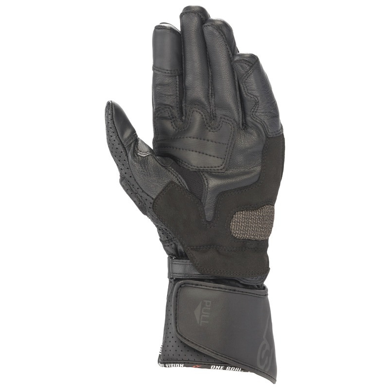 Γάντια μοτοσικλέτας Alpinestars SP-8 μαύρα-μαύρα