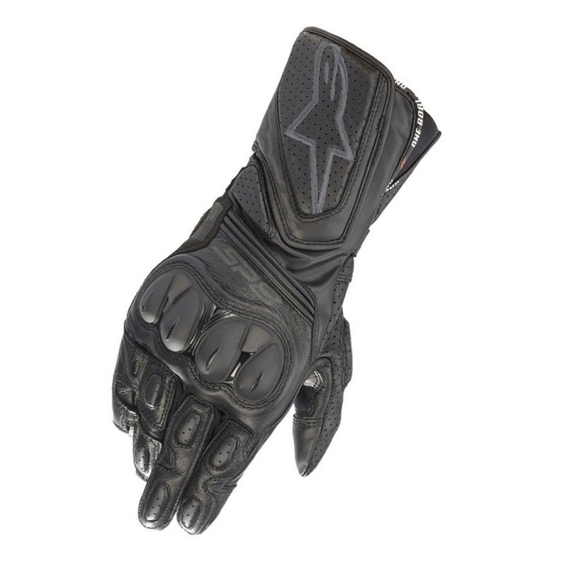 Γάντια μοτοσικλέτας Alpinestars SP-8 μαύρα-μαύρα