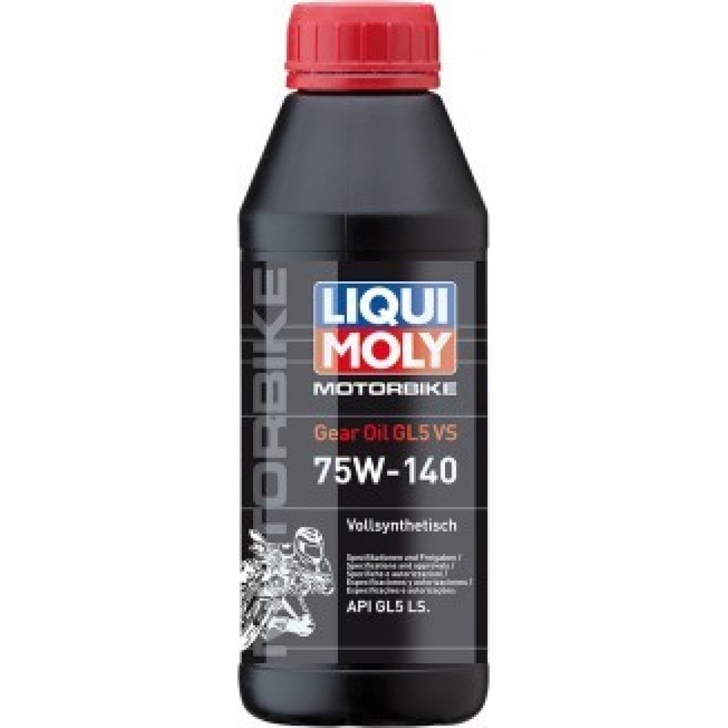 LIQUI MOLY Λάδι ταχυτήτων μοτοσικλετών 75w140 GL5 VS 500 ml