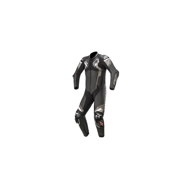 Jednodílná kombinéza Alpinestars ATEM 4 černo-šedo-bílá výprodej