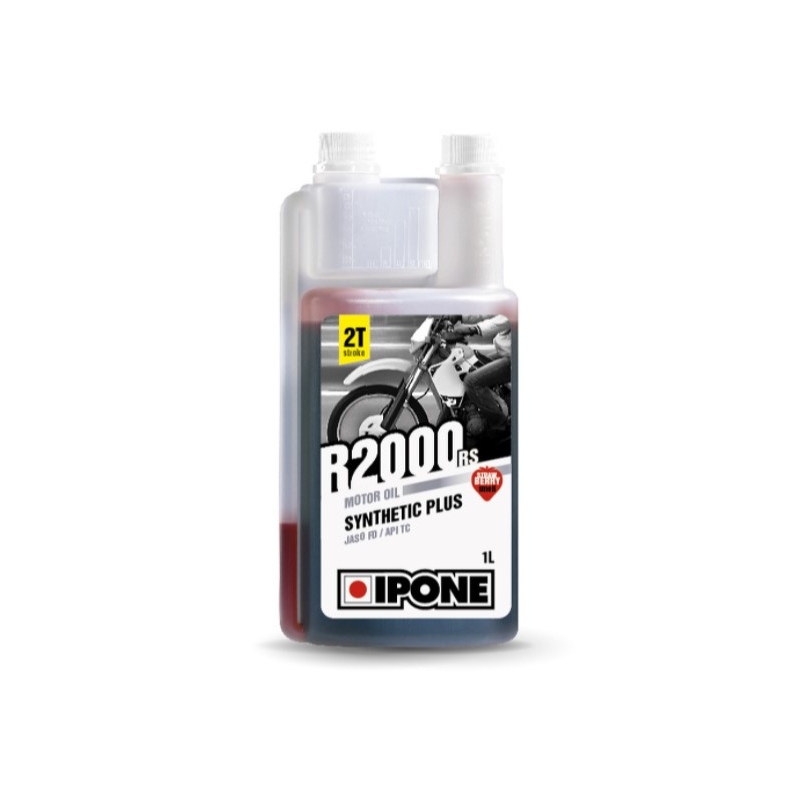 Λάδι βενζίνης Ipone R200RR (R200RS) 2T συνθετικό συν 1 l φράουλα