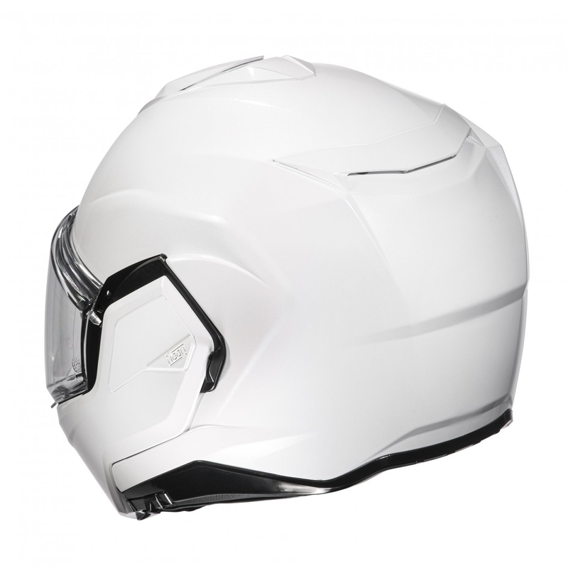 HJC I100 Solid pearl white flip-up κράνος μοτοσικλέτας