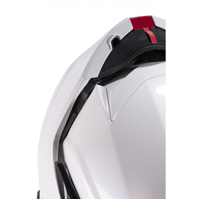 HJC I100 Solid pearl white flip-up κράνος μοτοσικλέτας
