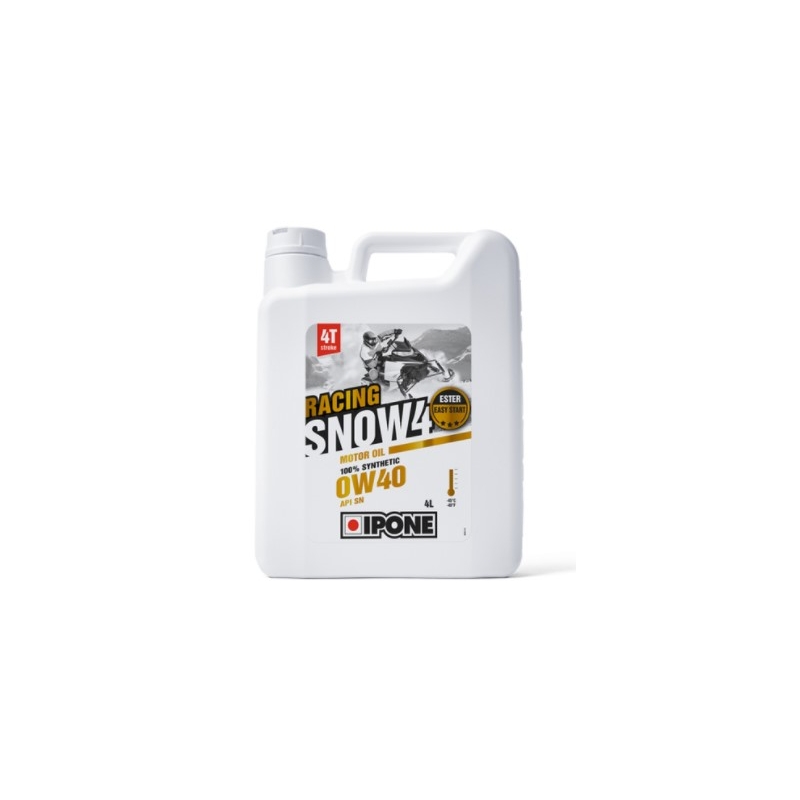 Λάδι για snowmobile Ipone Snow racing 4T 0W40 4 l