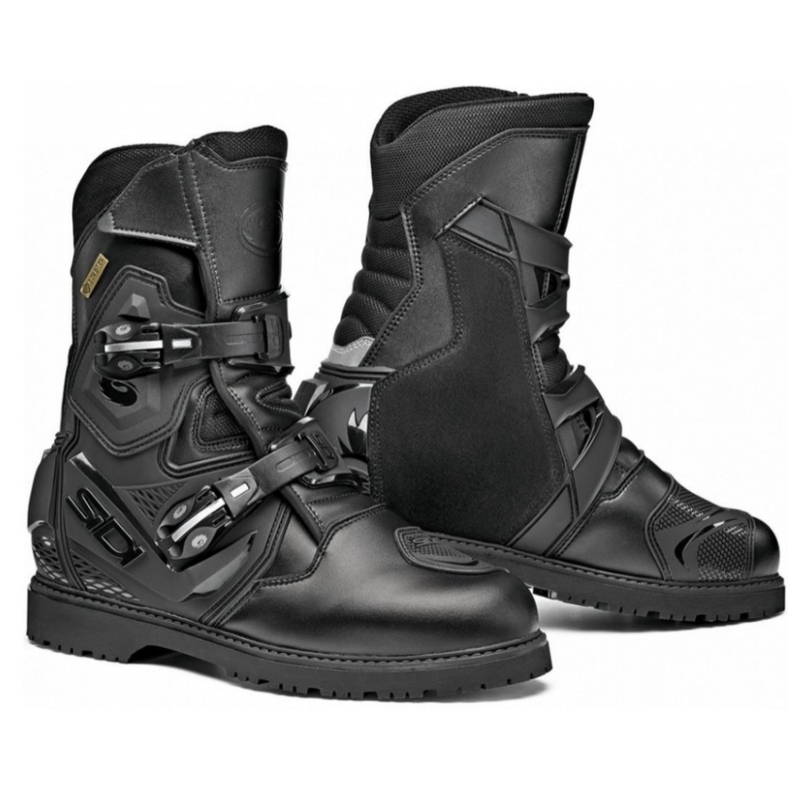 SIDI Adventure Gore-Tex 2 Mid Μαύρες μπότες μοτοσικλέτας