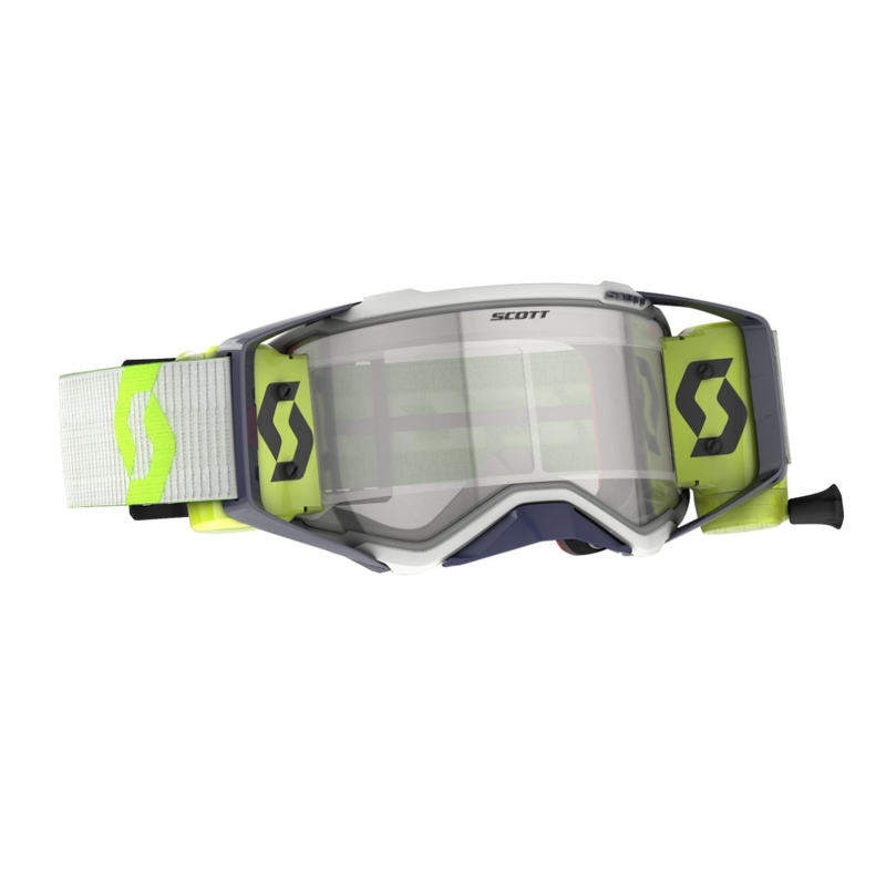 Motokrosové brýle SCOTT Prospect WFS 22 šedo-žluté