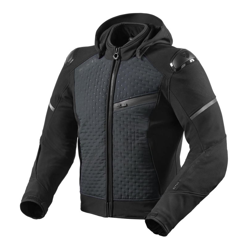 Bunda na motorku Revit Iridium H2O černá výprodej