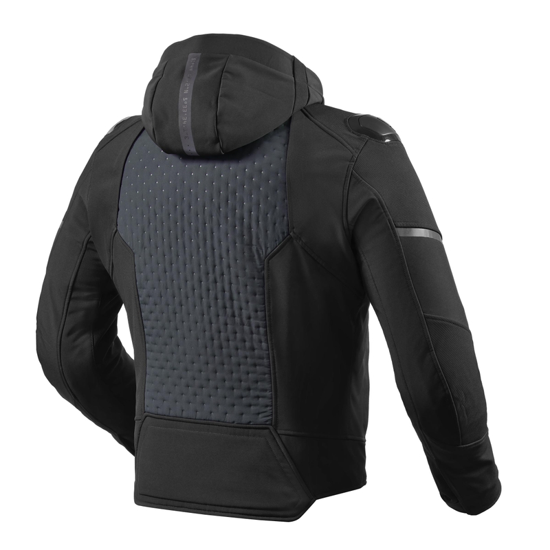 Bunda na motorku Revit Iridium H2O černá výprodej