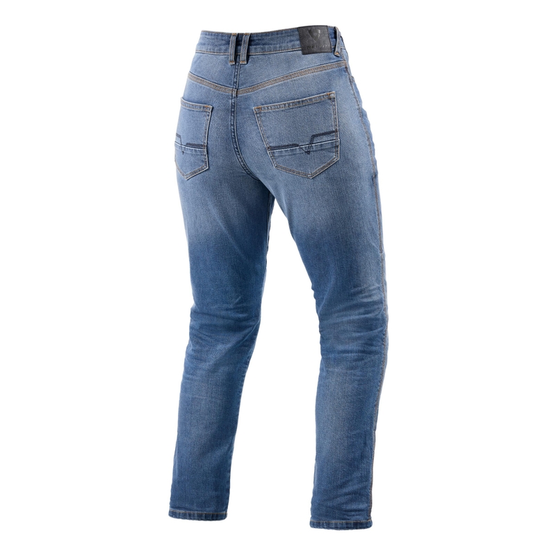 Γυναικείο Revit Victoria 2 SF Light Blue Cropped Motorcycle Jeans