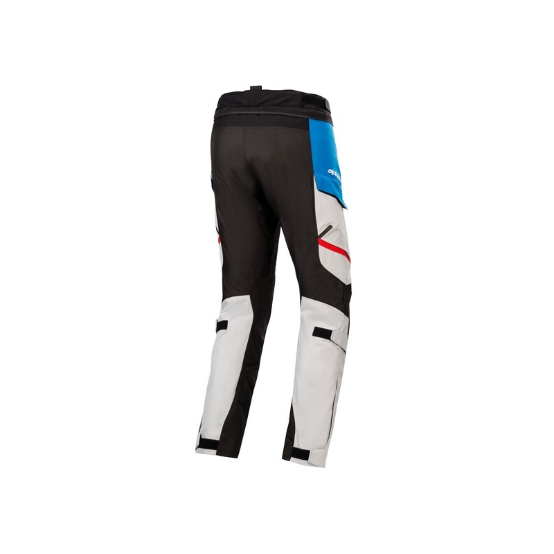 Alpinestars Andes Drystar Honda Παντελόνι μοτοσικλέτας ανοιχτό γκρι-μαύρο-μπλε-κόκκινο