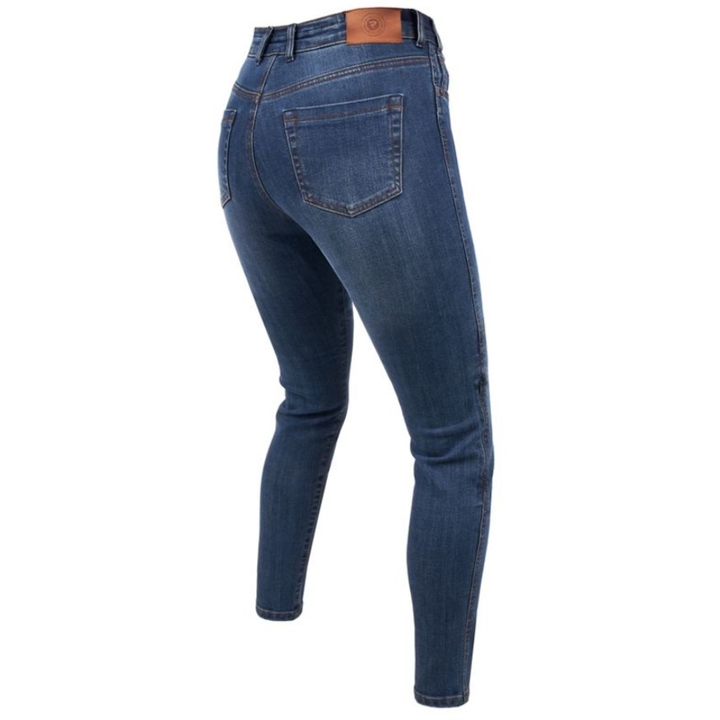 Γυναικείο τζιν μοτοσικλέτας Rebelhorn Classic III SK washed blue προσφορά