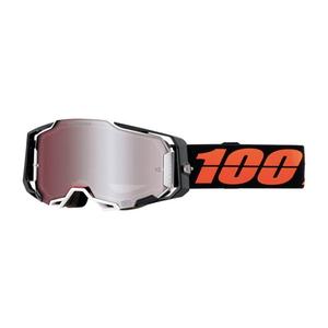 Γυαλιά Motocross 100% ARMEGA Blacktail HIPER πορτοκαλί-μαύρο (ασημί plexi)