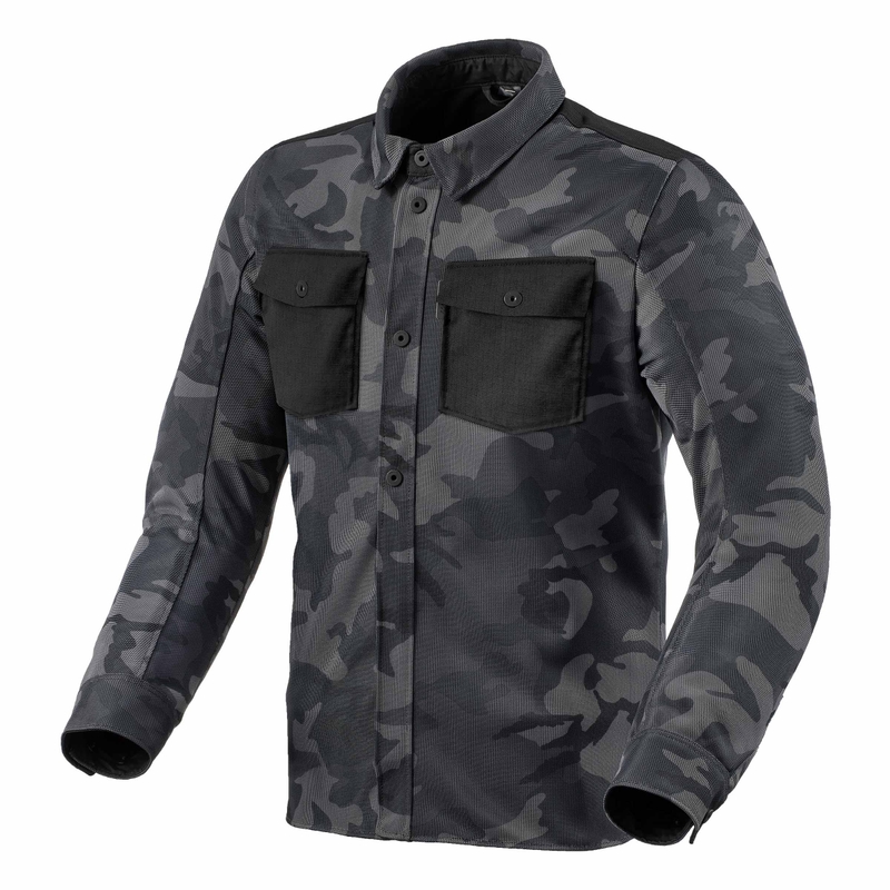 Revit Tracer Air 2 Camo Γκρι πουκάμισο μοτοσικλέτας προσφορά