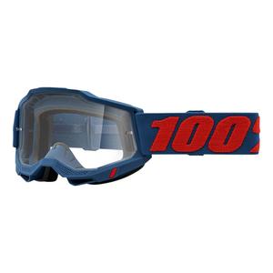 Γυαλιά Motocross 100% ACCURI 2 Odeon κόκκινο-μπλε (διαφανές plexi)