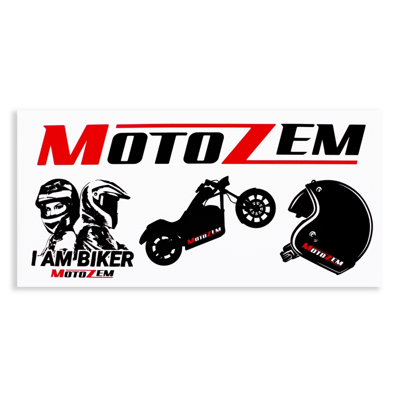 Σετ αυτοκόλλητων MotoZem Chopper