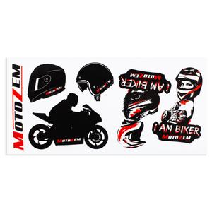 Σετ αυτοκόλλητων MotoZem Mix