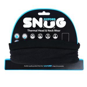 Oxford Snug Μαύρο πολυλειτουργικό κασκόλ