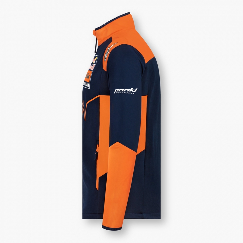 Softshell μπουφάν KTM Red Bull Racing 22 μπλε-πορτοκαλί προσφορά