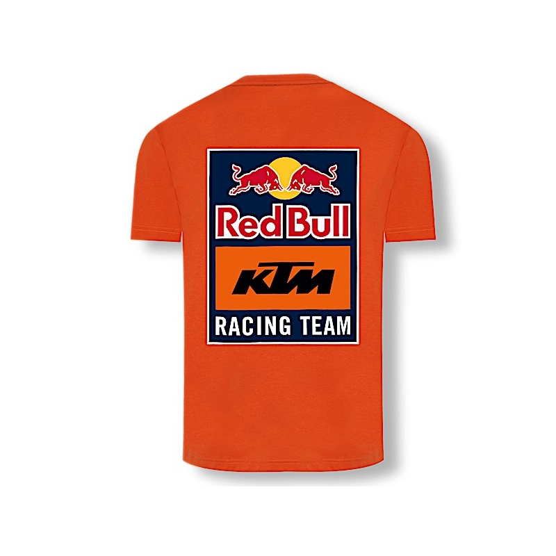 T-shirt KTM Red Bull Backprint πορτοκαλί