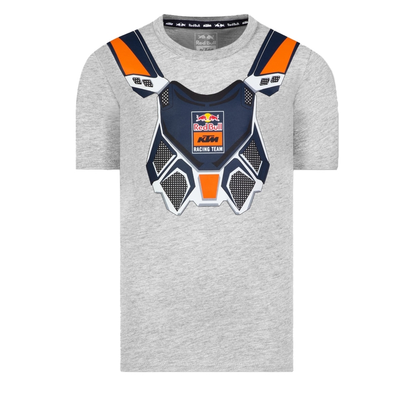 Παιδικό μπλουζάκι KTM Rock Solid Red Bull γκρι προσφορά
