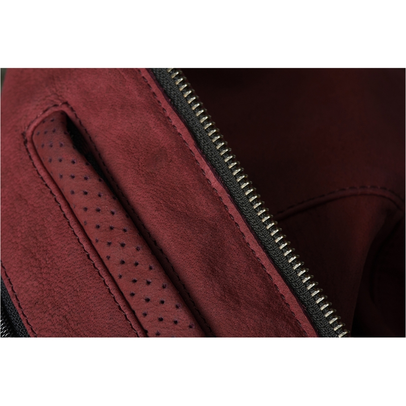 Dámská bunda na motorku Furygan Debbie červená