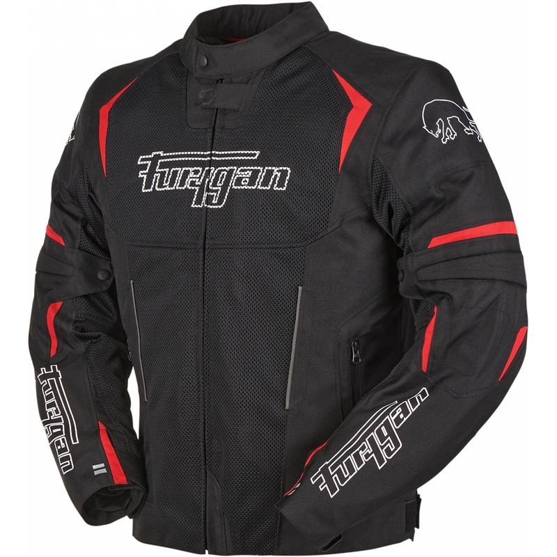 Furygan Ultra Spark Vented 3 σε 1 Κόκκινο και μαύρο μπουφάν μοτοσικλέτας