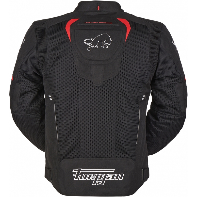 Furygan Ultra Spark Vented 3 σε 1 Κόκκινο και μαύρο μπουφάν μοτοσικλέτας