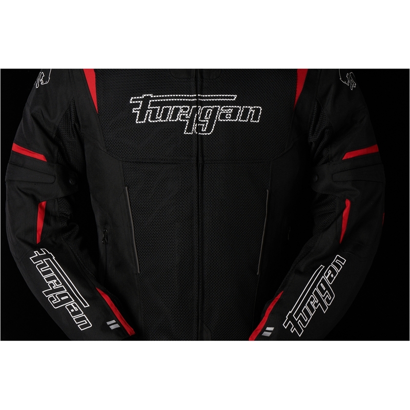 Furygan Ultra Spark Vented 3 σε 1 Κόκκινο και μαύρο μπουφάν μοτοσικλέτας