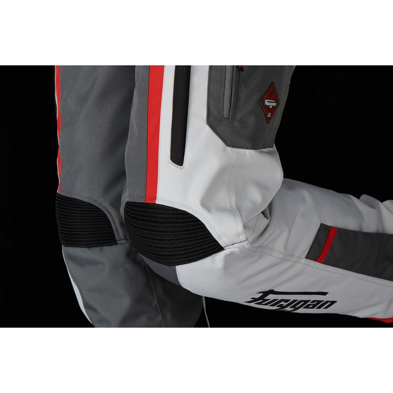 Γυναικείο παντελόνι μοτοσικλέτας Furygan Apalaches Black-Red-White-Grey προσφορά