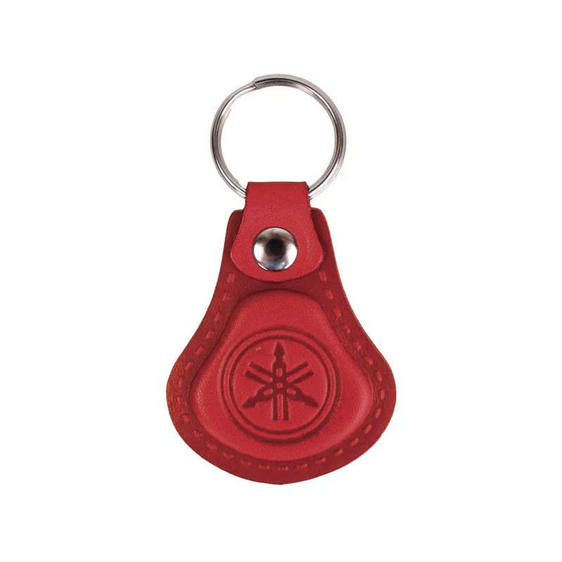 Δερμάτινο μπρελόκ Yamaha κόκκινο