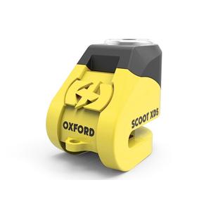 Κλειδαριά δισκόφρενου Oxford Scoot XD5 - κίτρινο/μαύρο