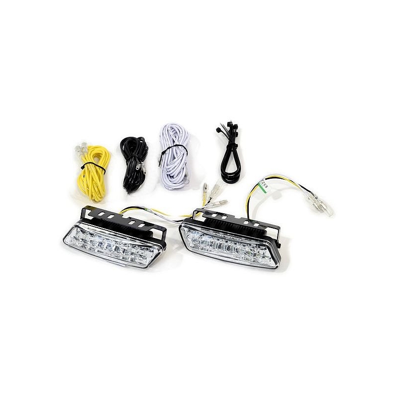 Světla denního svícení RL hom. 18LED 10cm on/off 12/24V