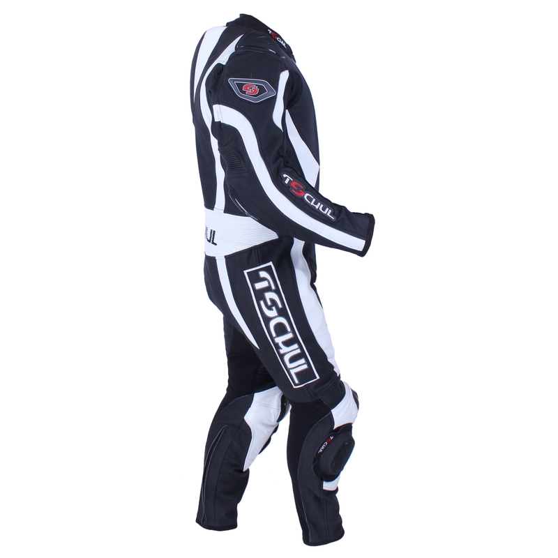 Pánská jednodílná kombinéza Tschul 990 černo-bílá výprodej