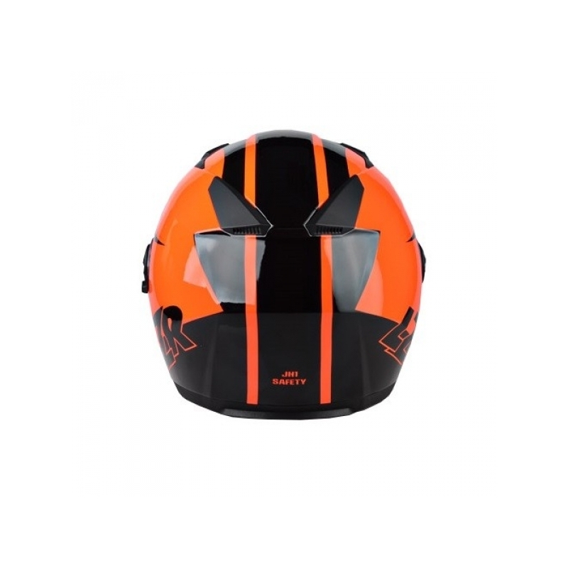 Přilba na motorku otevřená Lazer JH-1 Safety oranžová