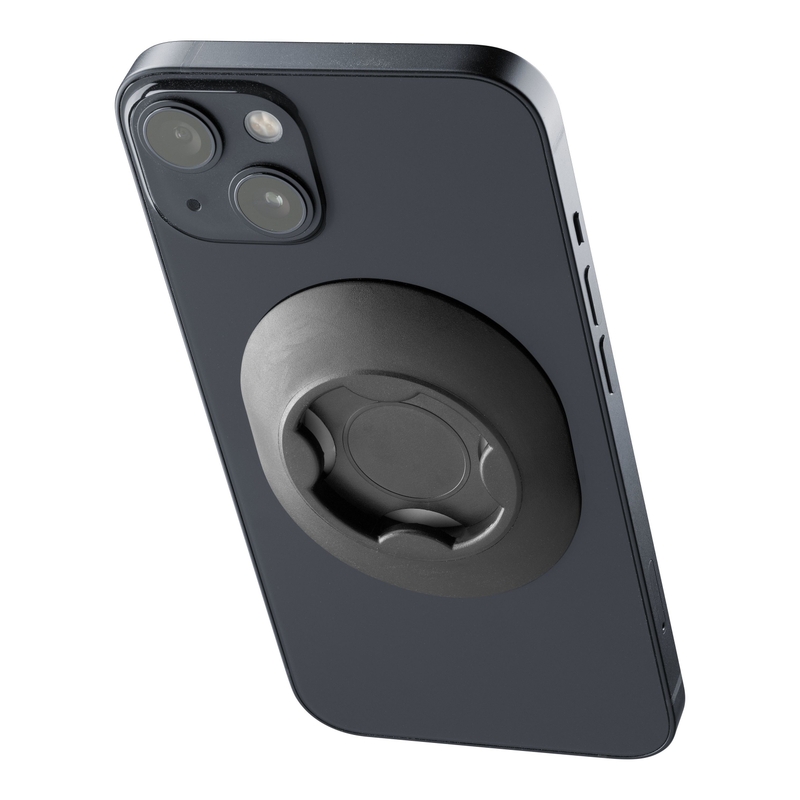 Interphone SMQUIKLOXPAD αυτοκόλλητη βάση για υποδοχές QUIKLOX μαύρο