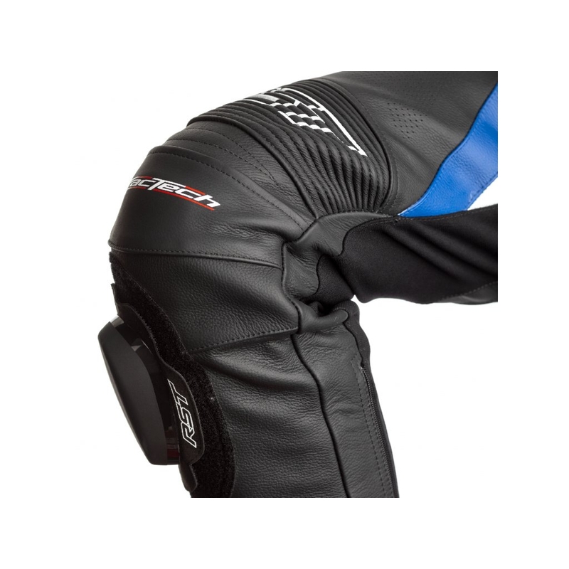 Kalhoty na motorku RST Tractech Evo 4 CE černo-bílo-modré výprodej