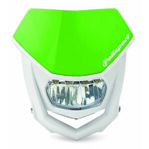 Maska se světlem POLISPORT HALO LED zelená 05