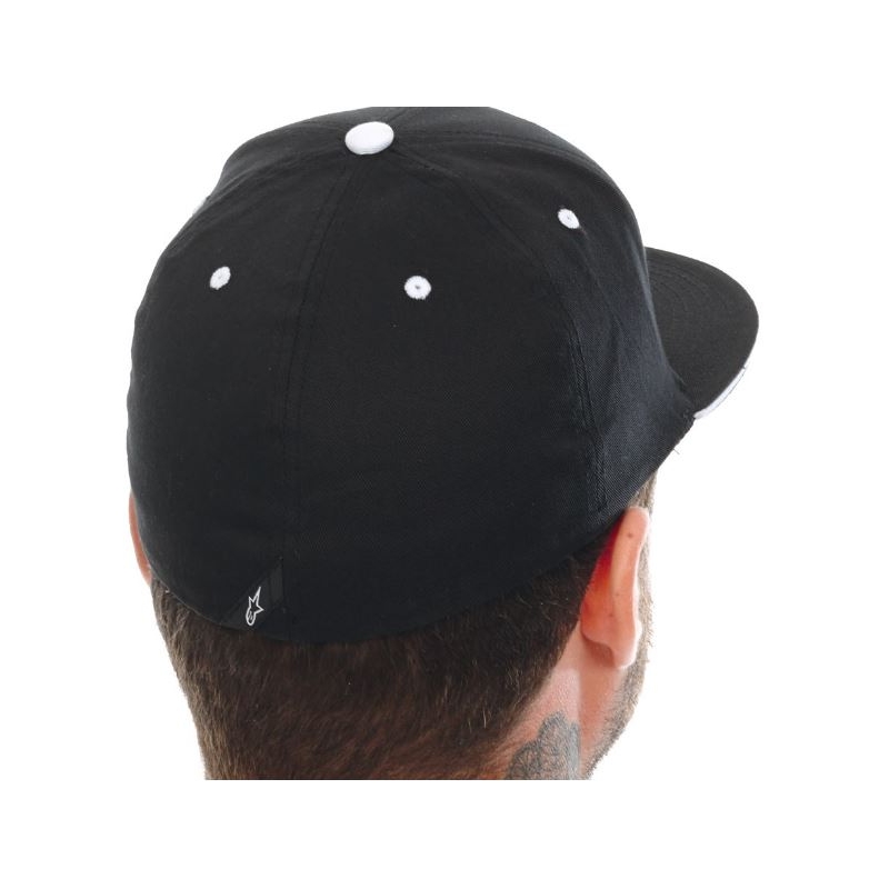 Alpinestars Ageless Flatbill Cap Μαύρο και Λευκό