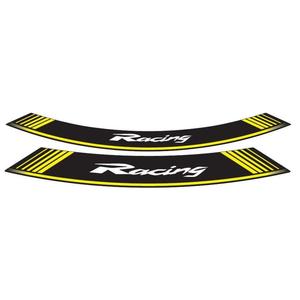Linka na ráfek PUIG RACING žlutá linky na ráfek - sada 8ks