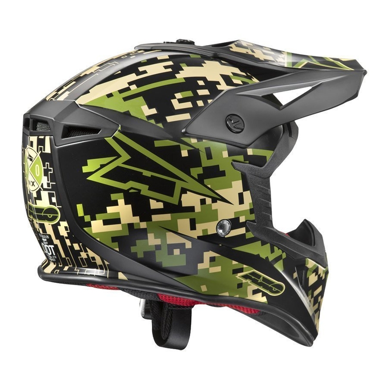 Motokrosová přilba AXO Jump camouflage výprodej