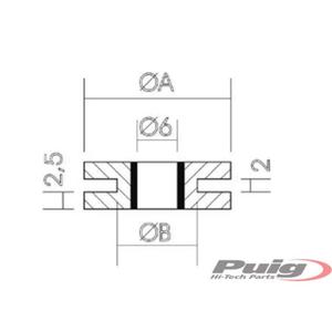 Wellnuts PUIG 22 x 12 x 2,5 x 2 25pcs