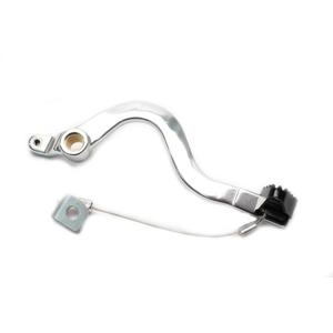 Brzdový pedál MOTION STUFF silver body, black steel fixed tip Steel Fixed Tip
