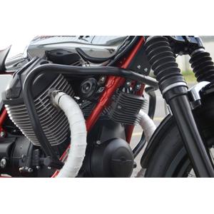 Ochranné rámy motoru RDMOTO matná černá